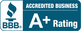 BBB Accredited Business A+ rating